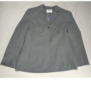Kasper ASL Women’s Gray Blazer Jacket Size 14